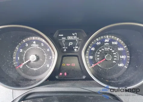 2013 Hyundai Elantra Gls из США, поврежденный, VIN 5NPDH4AE9DH404676